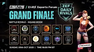 Daily Rivals | Sunday | Grand Finale | Free Fire Max | ZARX Esports Forum