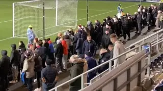 Goals from R BURRELL AND L HENDERSON Falkirk v queen of the south