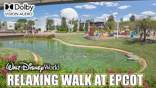 No Talk Relaxing Walk At Epcot Disney World