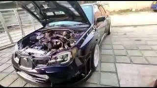 Subaru Impreza STI9 CHASSIS NUMBER ENGINE NUMBER LOCATIONS(AVI)