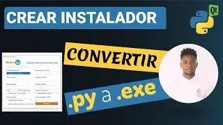 Create #python project installer - Convert from .py to .exe - Export