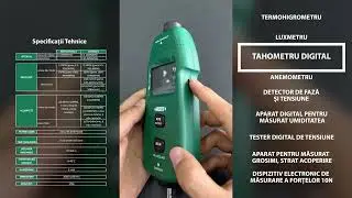 Program Insize de la Unior Tepid &ndash; Tahometru, aparat de masurat turatia