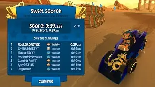0:39.258 - SWIFT SCORCH | Time Trial | Ability Only | Twister - El Zipo | 100💎🥇🏆 #beachbuggyracing2