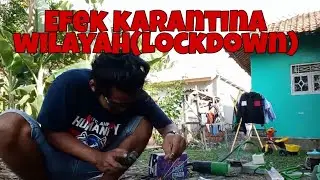 Gara-gara karantina wilayah(Lockdown) covid19!!! barang bekas kreatif