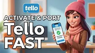 Step by step Tello account activation, & valuable porting tutorial