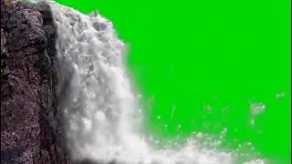 water Green screen background