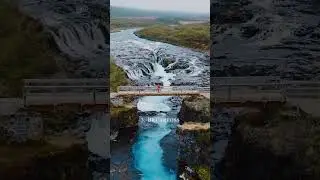Iceland is home to some of the most magical waterfalls in the world! 🌊✨ #iceland #waterfall