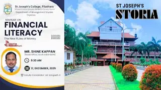 STORIA 2025_ SEMINAR ON FINANCIAL LITERACY_BBA_SIB_ST JOSEPH'S COLLEGE PILATHARA, KANNUR, KERALA
