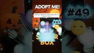 Opening a Spider Box every single day #roblox #adoptme #spiderbox #adoptmepets #fyp #adoptmeroblox