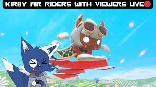 LIVE🔴Playing Kirby Air Riders With Viewers Come Join!!!!