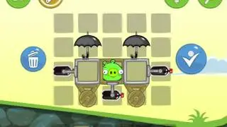 Bad Piggies - Ground Hog Day - level 1-27 Three Star Walkthrough