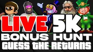 GUESS THE RETURNS LIVE | 31 BONUSES SAVED - LIVE 5K SLOTS BONUS HUNT - !XMAS - WIN UP TO &pound;2000 CASH!