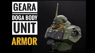 Geara Doga Resin Conversion Kit Build Part 7 - Body Unit Armor