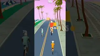 Bike Rush Fun Game #trendingshorts #bikerush #gaming