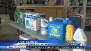 Donations of all kinds seen at weekend Stuff the Truck event