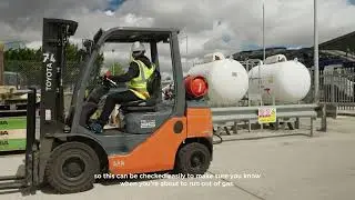 How to Safely Refill a Forklift Truck LPG Cylinder