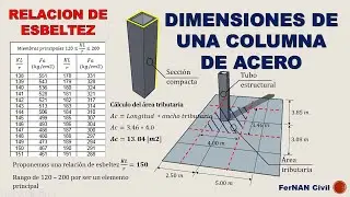 COLUMNAS METALICAS - PREDIMENSIONAMIENTO