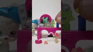 Littlest Pet Shop Vanity Beauty Salon Accessories Compatible #shorts