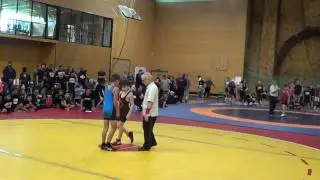 Anton vs Mharsal Kaokao, ATTNZ Auckland wrestling regionals round 2