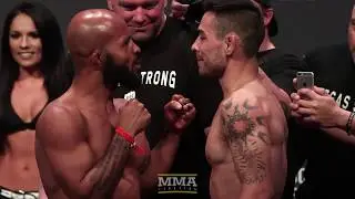 UFC 216: Demetrious Johnson vs. Ray Borg Staredown - MMA Fighting