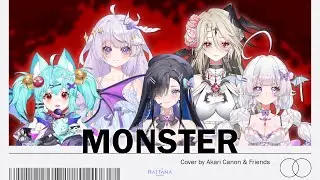 [CosNatsu4 Stage] Kaibutsu - YOASOBI | Cover by Akari Canon & Friends
