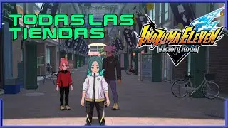 UBICACION de TODAS las TIENDAS en INAZUMA ELEVEN HEROES VICTORY ROAD - TheTom7