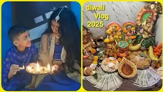 Diwali Vlog 2025 | fire Crackers | Home Tour | Family Vlog | Shristi Shivay Young India |