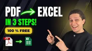 How to Extract Data from PDF to Excel or Google Sheets (No Software Needed)