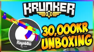 SADDEST 30,000KR KRUNKER UNBOXING (GIVEAWAY)
