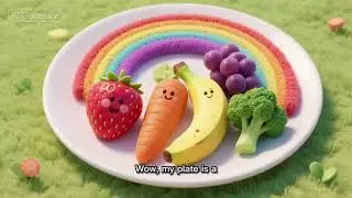 Colorful Fruit & Veggie Plate Ideas 🍎🥦🥕 | Healthy Snacks Kids Will Love!