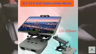 Review - Drone Tablet Mount Holder - Universal Adjustable 4.7-12.9