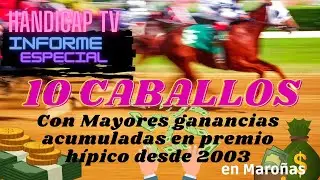Los 10 caballos más millonarios de Maroñas desde la Reapertura