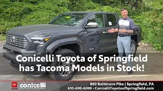 2025 Toyota Tacoma Interior | Tech, Comfort & Everyday Capability at Conicelli Toyota of Springfield