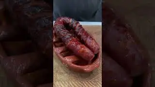 How to make flame grilled Portuguese chouri&ccedil;o.