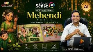 Automatic Album Designing Software - Album Sense - Mehendi Theme