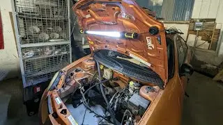 Braun Rechargeable Underhood Work Light Unboxing and Review Harbor Freight