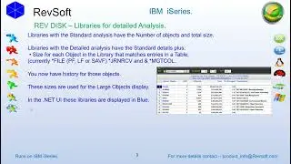 REV DISK   Libraries for detailed Analysis
