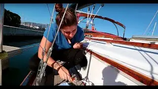 39] Refitting A Cheap Old Sailboat | DIY BOAT REFIT | Sailing Skua