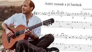 Azért vannak a jó barátok (Máté Péter) - Gitározz! (Gitárkotta + TAB)