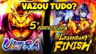 BANDAI POSTOU NO TWITTER!!! 5&deg; ANIVERS&Aacute;RIO DRAGON BALL LEGENDS