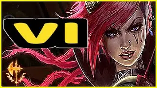 VI VS MORGANA - 4/2/5 KDA JUNGLE GAMEPLAY