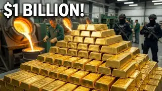 Inside the Billion-Dollar Gold Factory | The Secret Process of Making 24K Bullion (Full Process)