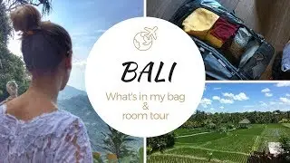 1 mois seule à BALI | Tout ce que j'ai apporté & Room tour