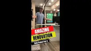 Amazing Renovation - Custom Office Space #rv #rvlife #diy #rvdiy #diydesk #camping #glamping