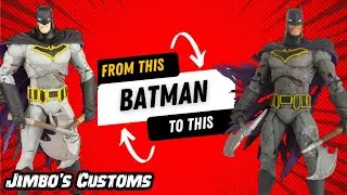 How To Make Battle Damaged BATMAN (Custom Tutorial)