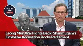 Leong Mun Wai Fights Back! Shanmugam&rsquo;s Explosive Accusation Rocks Parliament&mdash;What&rsquo;s Really Going On?