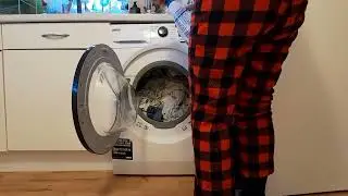 🧺Washing Machine &ndash; Quiet Domestic Time 🫧 #washingmachine #quietdomestic #ordinarylife #静けさ