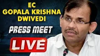 AP EC Gopal Krishna Dwivedi Press Meet | Vijayawada | ABN Telugu