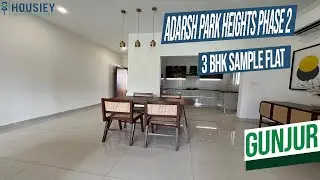 Adarsh Park Heights Model Flat | 3 BHK Sample Flat Tour | Adarsh Group Bangalore