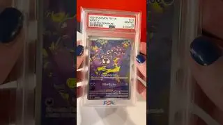 PSA slab reveal 23 of 25. Gastly from Temporal Forces. #psa #psa10 #psa10pokemon